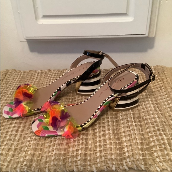 Betsey Johnson Colorful Open Toe Sandals - Picture 5 of 7